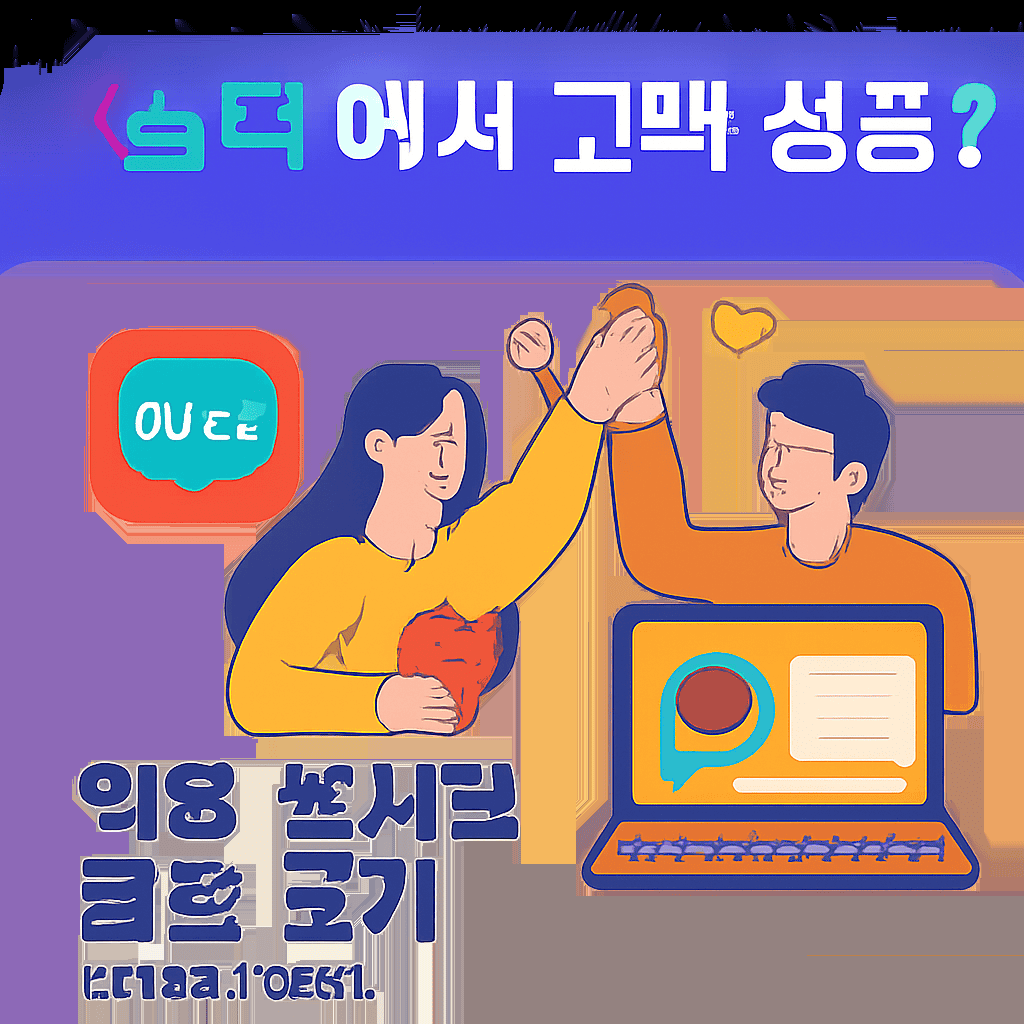 속닥에서 고백 성공? 익명 짝사랑 졸업 후기 (로맨틱 코미디) 1 image